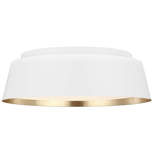 FE-ASHER-3F-WHT ASHER matt white/matt white/gold//белый потолочный E14 3х60  х  FE-ASHER-3F-WHT