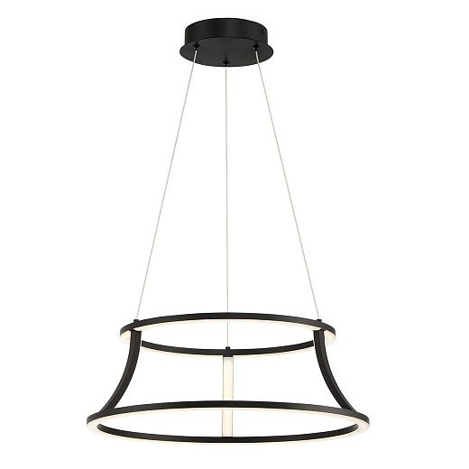 QN-CADOUX-P-BK CADOUX Matte Black///белый подвесной LED 1х54  х  QN-CADOUX-P-BK