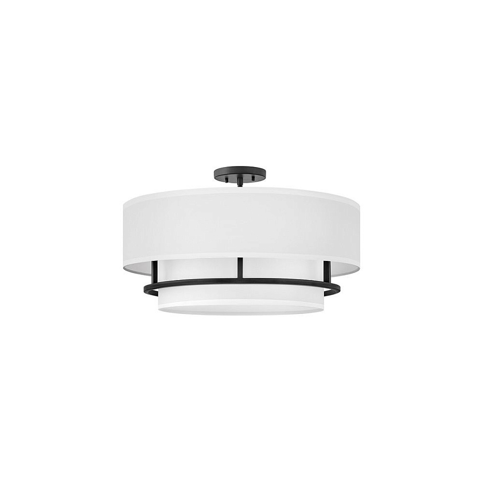 HK-GRAHAM-L-BK  GRAHAM черный/белый// подвесной E14 4х40  х   