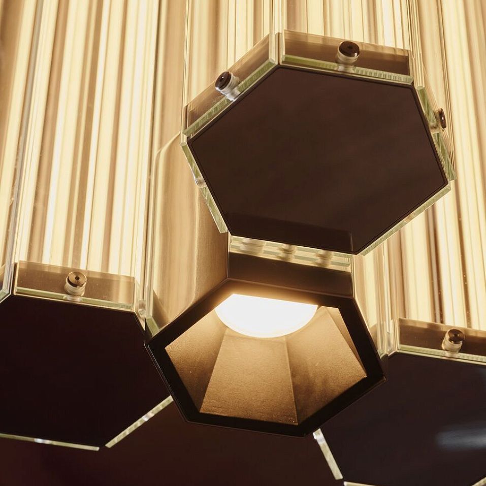 D301S31C3EAF2 SUPERWIRE ALUMINIUM/GLASS// подвесной LED 1х90  х   