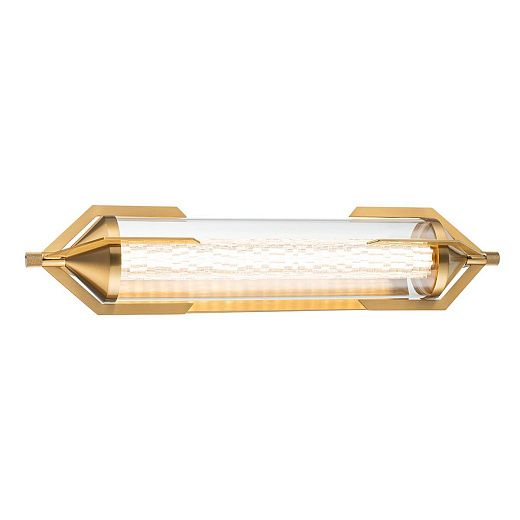 QN-ESPADA-2W-BG ESPADA Gold/Clear// настенный LED 1х23  х  QN-ESPADA-2W-BG