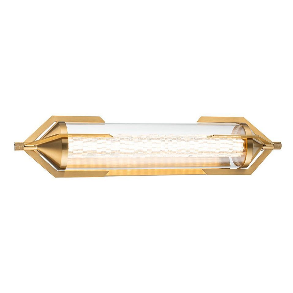 QN-ESPADA-2W-BG ESPADA Gold/Clear// настенный LED 1х23  х   