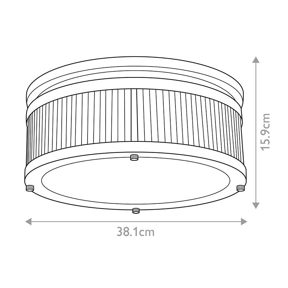 FE-PAULSON-F-M PAULSON Chrome/Clear//белый потолочный G9 LED 4х3,5  х   