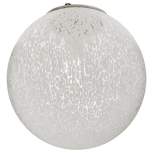 RINA PL 60 BC/MU NI RINA nickel satin/white murrina// потолочный E27 3х77  х  RINA PL 60 BC/MU NI