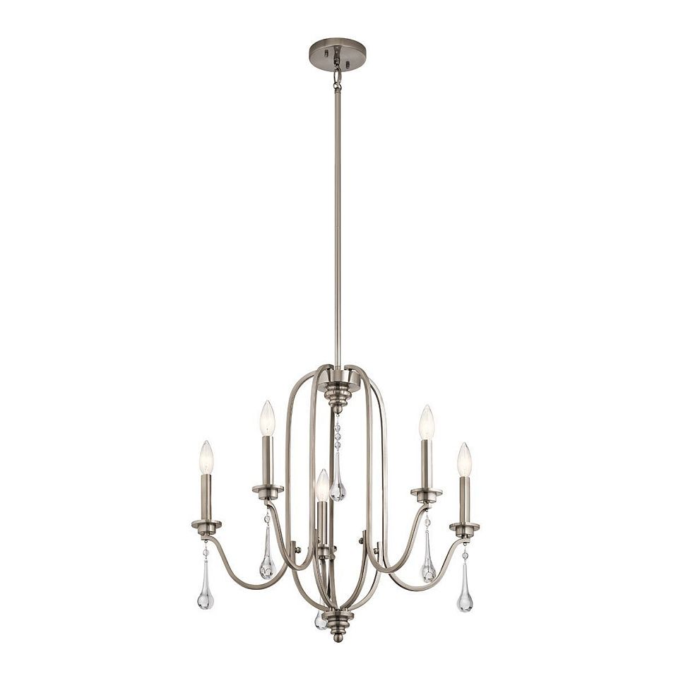 QN-KARLEE5 KARLEE Classic Pewter/// подвесной E14 5х60  х   