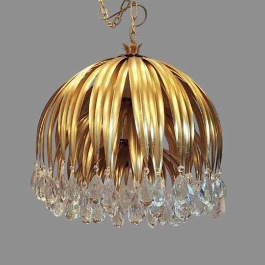 670/6 gold  /transparent// подвесной E14 6х60  х  670/6 gold
