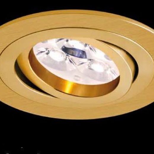 2010GU ALUMINIO GOLD gold/// встраиваемый GU10 1х50  х  2010GU