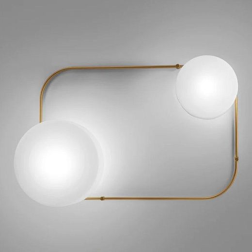 TIER PP MP BC/ST OTV TIER PAINTED BRASS/WHITE// потолочный LED 1х12 LED 1х19  TIER PP MP BC/ST OTV