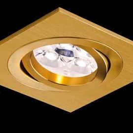 2011GU ALUMINIO GOLD gold/// встраиваемый GU10 1х50  х  2011GU