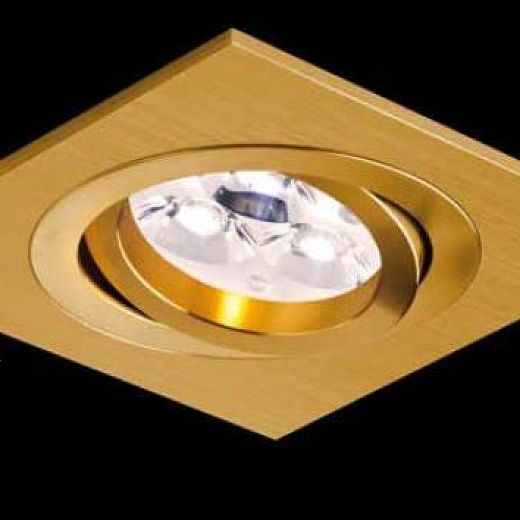 2011GU ALUMINIO GOLD gold/// встраиваемый GU10 1х50  х  2011GU