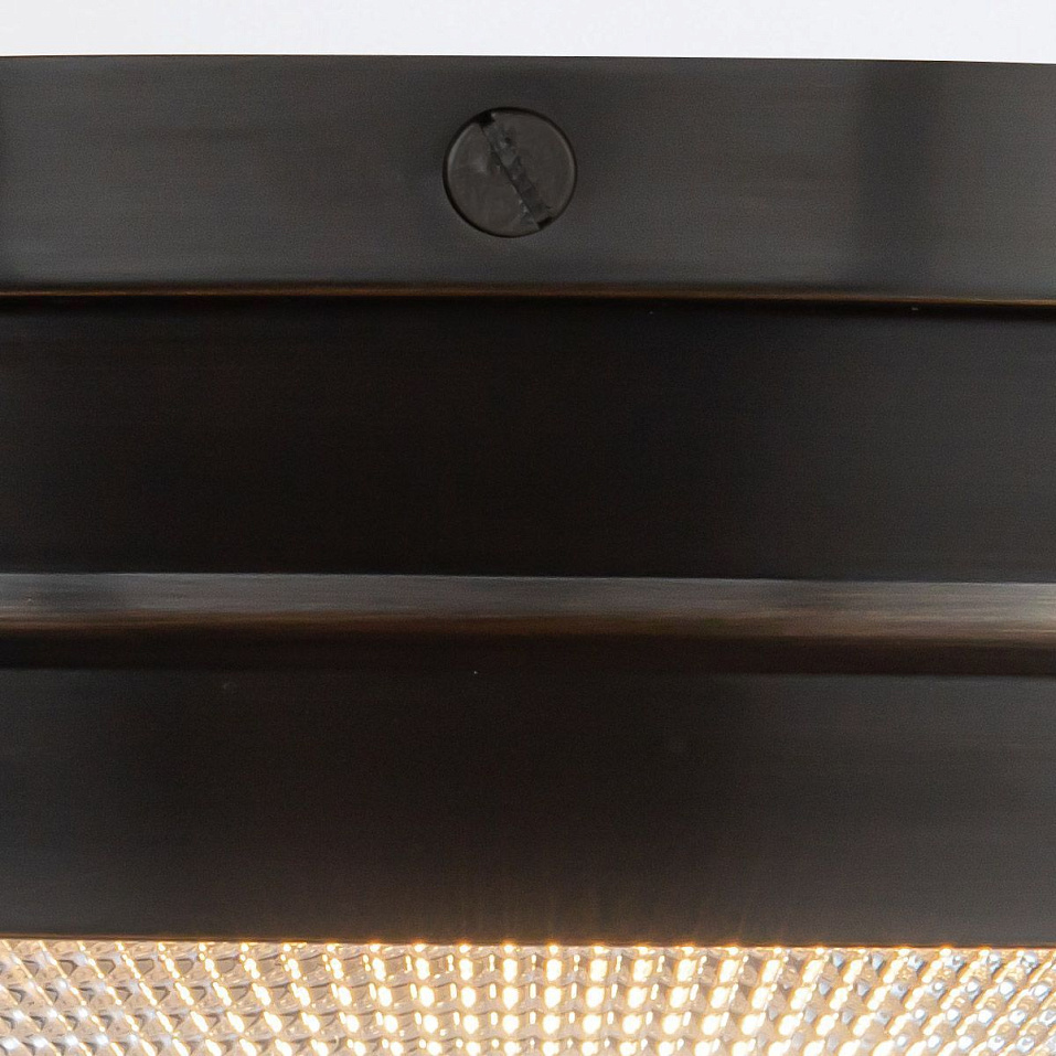 QN-WILLARD-F-S-UBZ-PG WILLARD Urban Bronze /Clear Prismatic// потолочный E14 1х60  х   