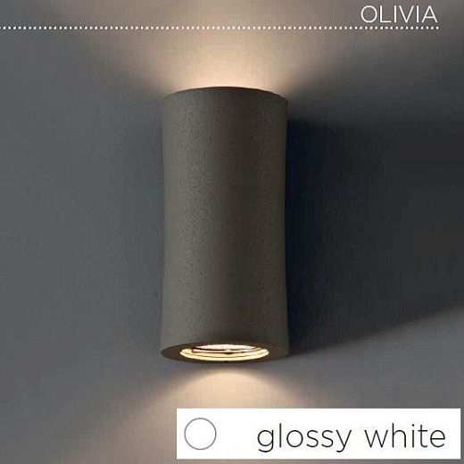 301 61 70 40 OLIVIA glossy white/// настенный G9 2х33  х  301 61 70 40