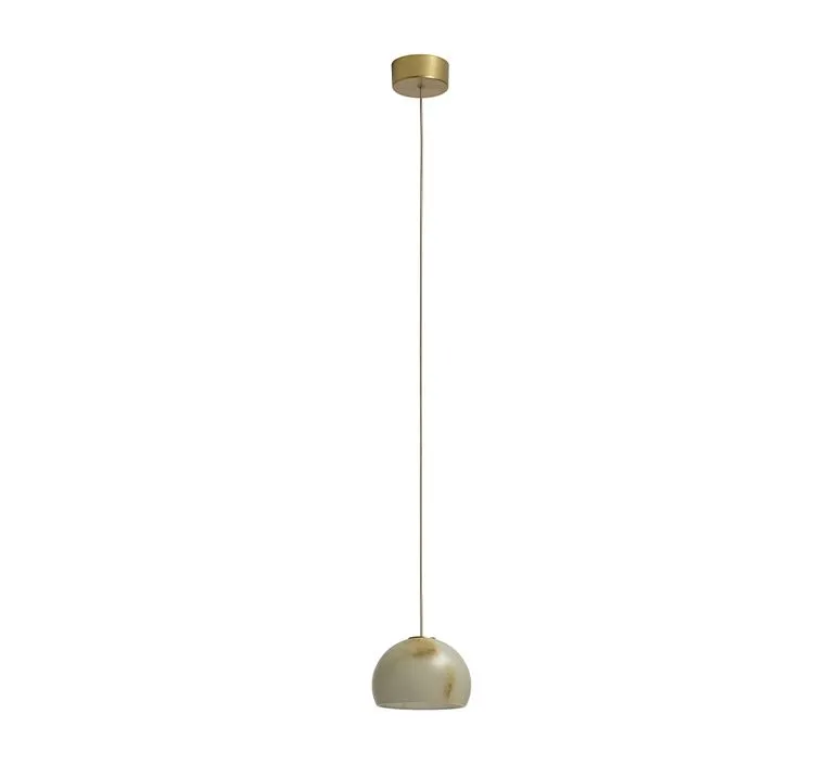 3021001 NEIL Satin gold/beige// подвесной LED 1х6.6  х   