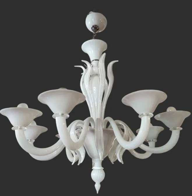 1430/8 K BL.CR PISANI chrome/white// подвесной E14 8х40  х   