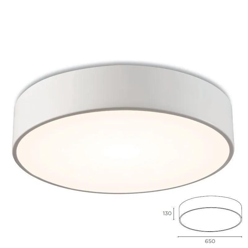 325 42 50 42 D=65 IO LED white matt///white потолочный LED 1х62  х   