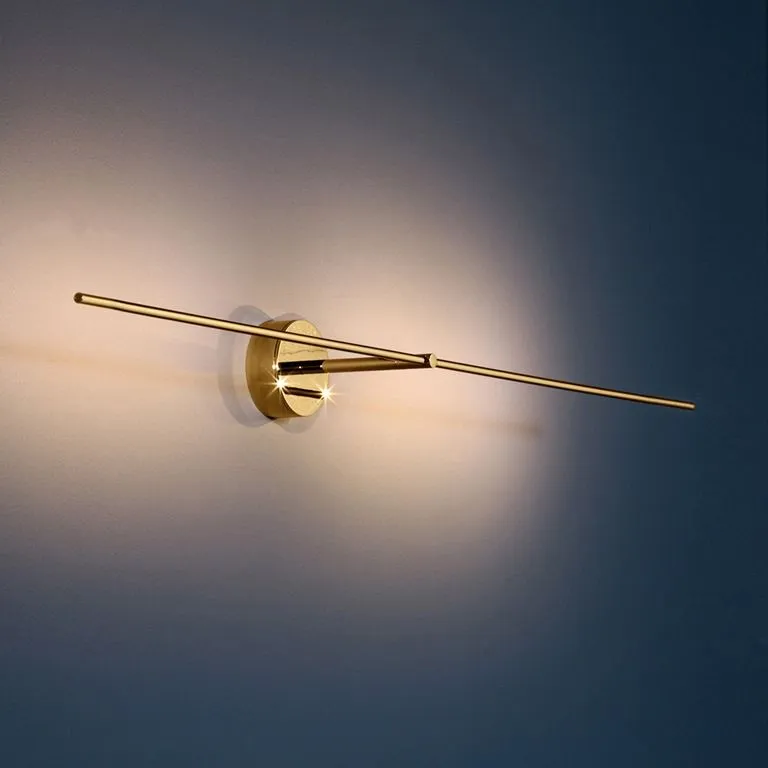 LSP4G  LIGHT STICK gold satin/// подсветка для картин LED 4х1  х   