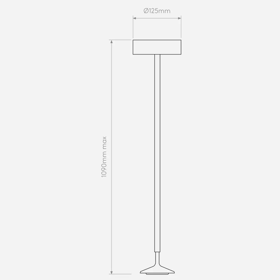 1464003+5039002 NARA Matt black/Smoke// подвесной LED 1х7.6  х   