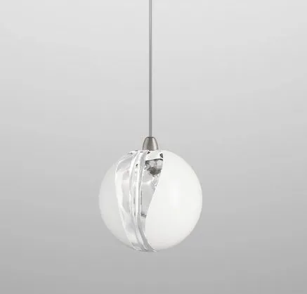 POC SP 16 BC/CR NI /2m,cord/  nickel satin/white/clear// подвесной G9 1х60  х  POC SP 16 BC/CR NI /2m,cord/