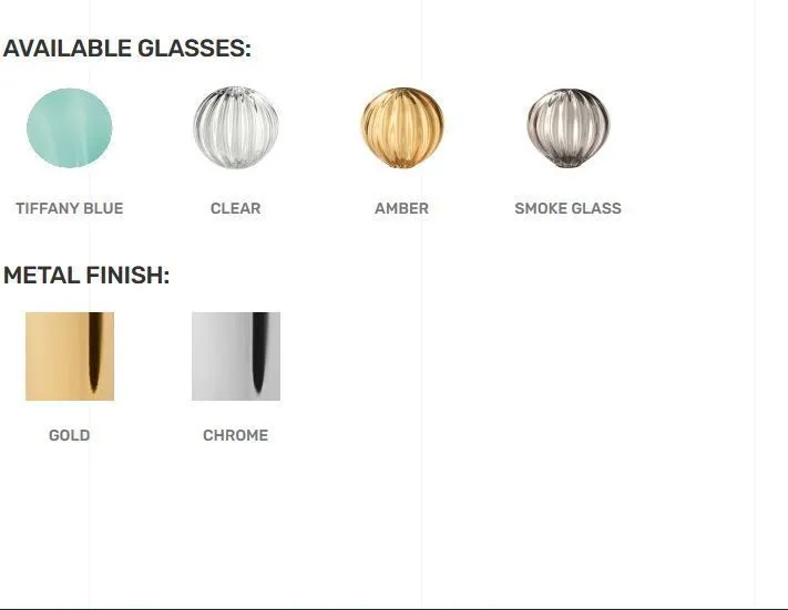 1017/6 ELENA chrome/tiffani blue/tiffani blue// подвесной E14 6х40  х   