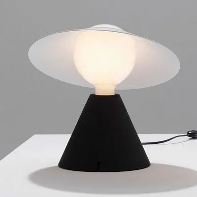 8966 FANTE black/white// настольный E27 1х60  х