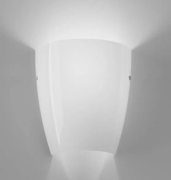 DAFNE AP E27 BC/LU  white/white gloss светильник настенный E27 1х75  х   