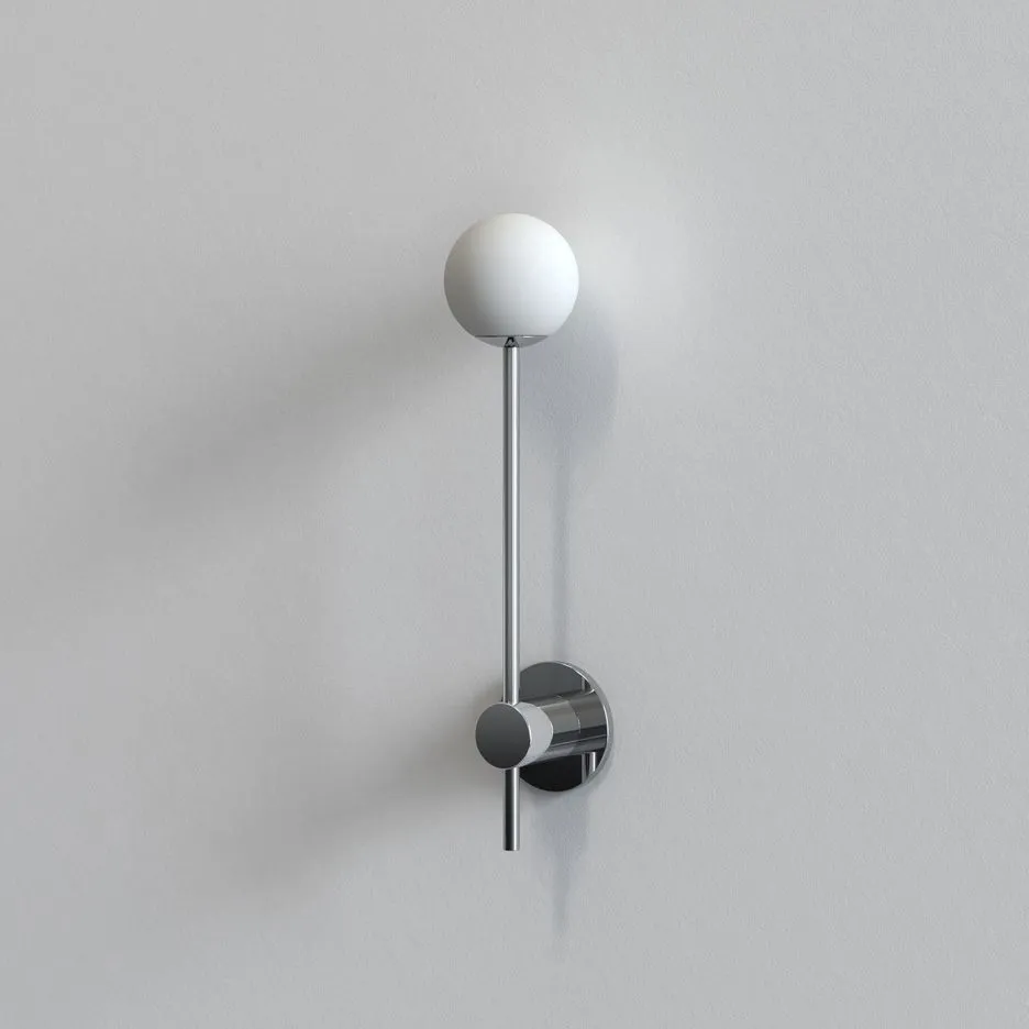 1424002 ORB Single Polished chrome/White// настенный G9 LED 1х3.5  х   