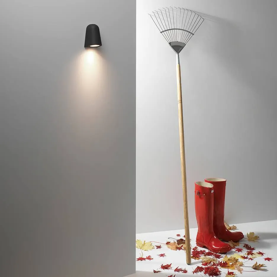 1317011 MAST LIGHT Textured Black///прозрачный настенный GU10LED 1х6  х   