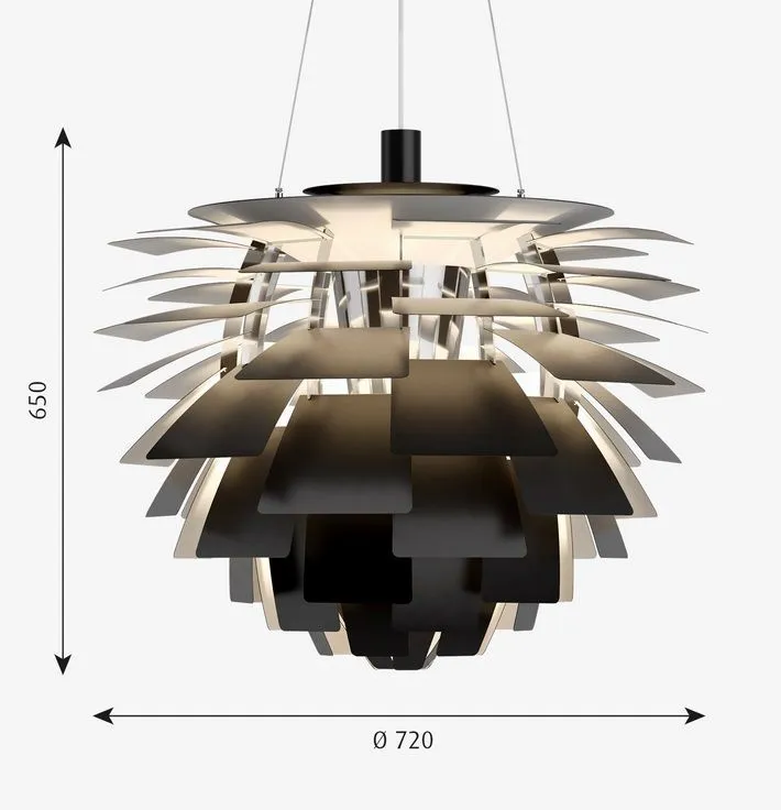 5741112485 PH ARTICHOKE LED black/// подвесной LED 1х96  х   