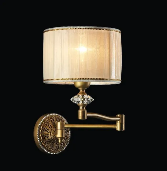 L 1428  состаренное золото/слоновая кость// настенный E14 1х40  х   