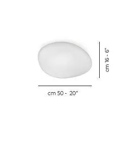 NEOCHIC PP G BC/ST BC  white/white потолочный E27 2х77  х   