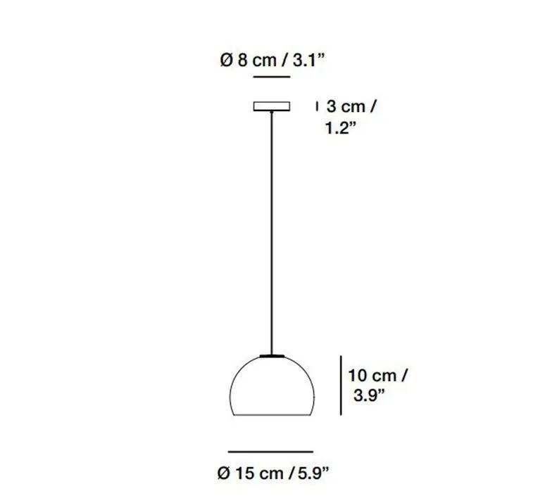 3021001 NEIL Satin gold/beige// подвесной LED 1х6.6  х   