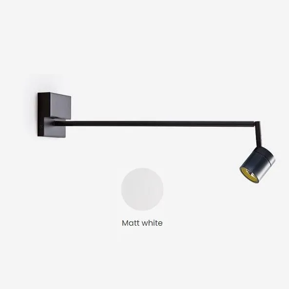 609 40 50 42 MUSEO MINI matt white/// настенный LED 1х9  х   