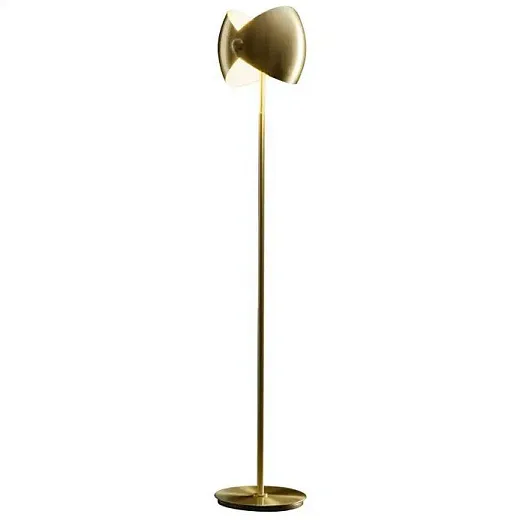 EIRENE FLOOR  BURNISHED SATIN BRASS/BURNISHED SATIN BRASS// напольный G9 2х10  х  EIRENE FLOOR