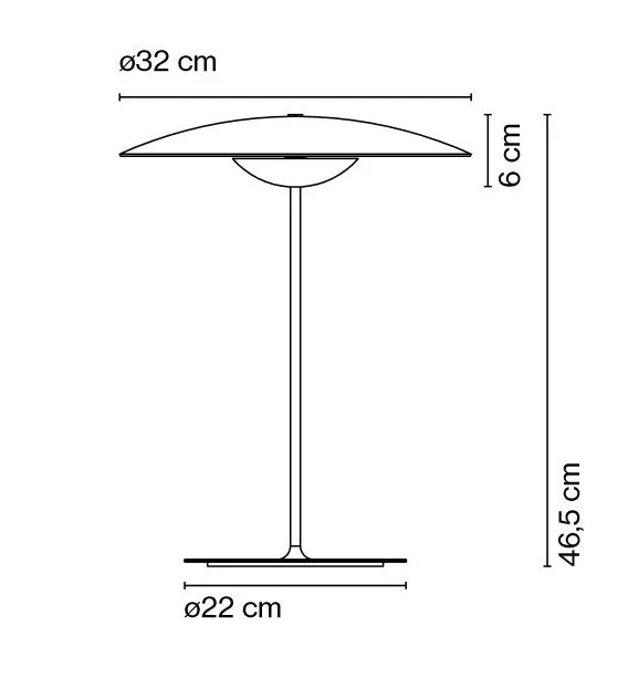 A662-031 GINGER oak/ настольный LED 2700K 1х8,2  х   