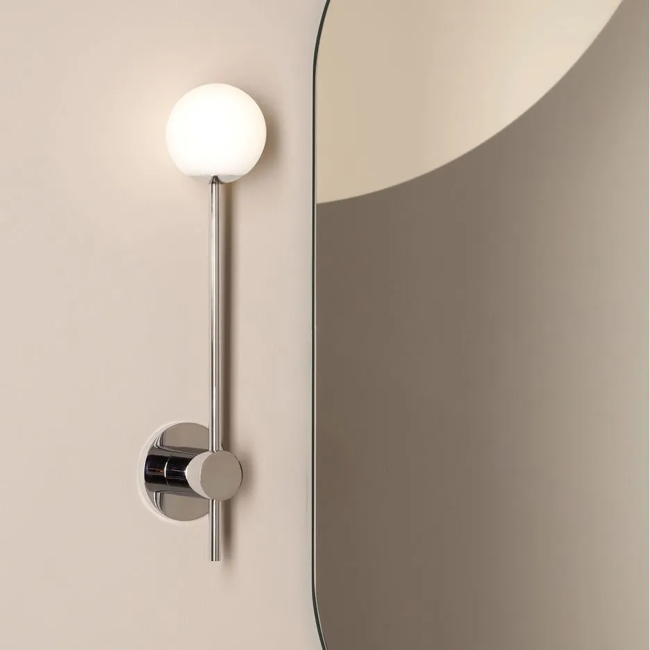 1424002 ORB Single Polished chrome/White// настенный G9 LED 1х3.5  х   