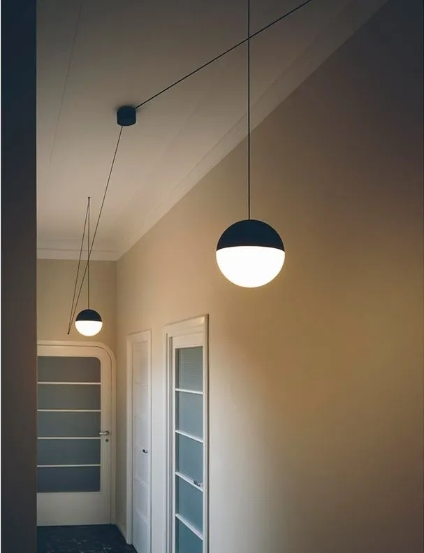03.6296.14.CB String Light Sphere black///white шина-трек LED 3000K CRI>90 1х16  х   