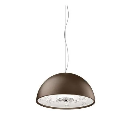 F6405047 SKYGARDEN SMALL brown matt/white// подвесной E14 LED 1х9  х   