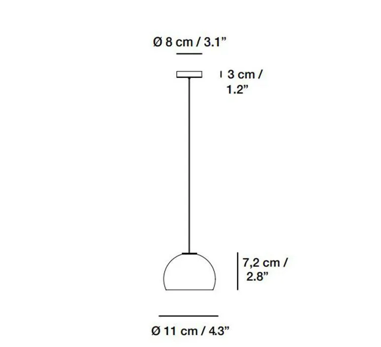 3271000 NEIL Matt nickel/beige// подвесной LED 1х6.6  х   