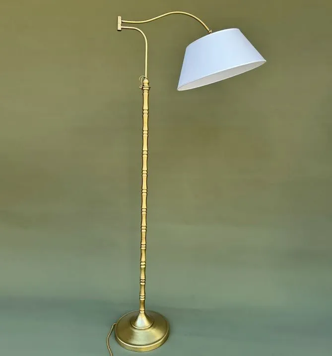 00/24/08/RIF08   shiny gold/ivory// напольный Е27 1х40  х   