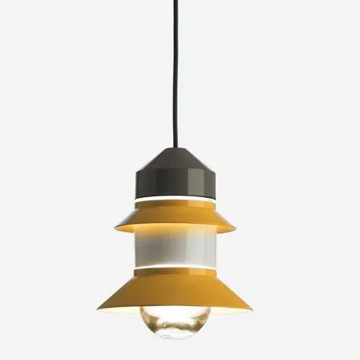A654-003 SANTORINI yellow/clear подвесной E27 1х15  х  A654-003