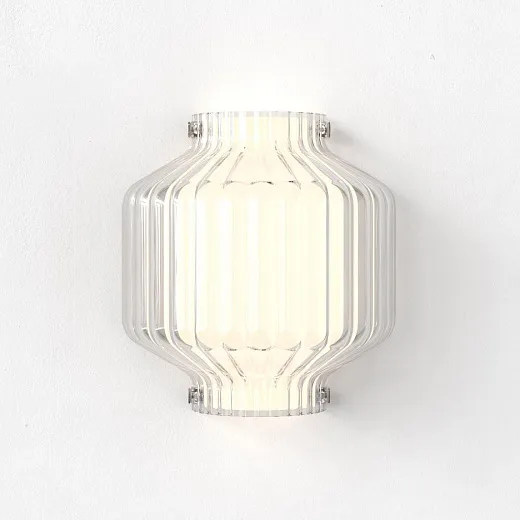 1461001 TORO matt white/clear/white//белый настенный E27 1х12LED  х  1461001
