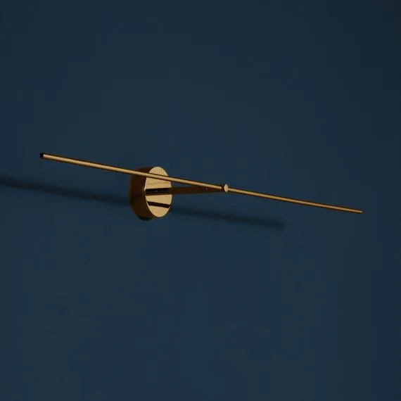 LSP4G  LIGHT STICK gold satin/// подсветка для картин LED 4х1  х   