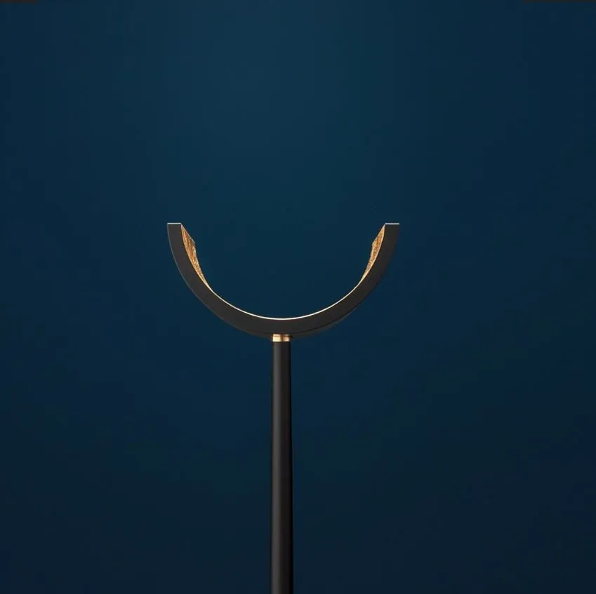 UFUB U. BLACK/BLACK/GOLD// напольный LED 1х17  х   