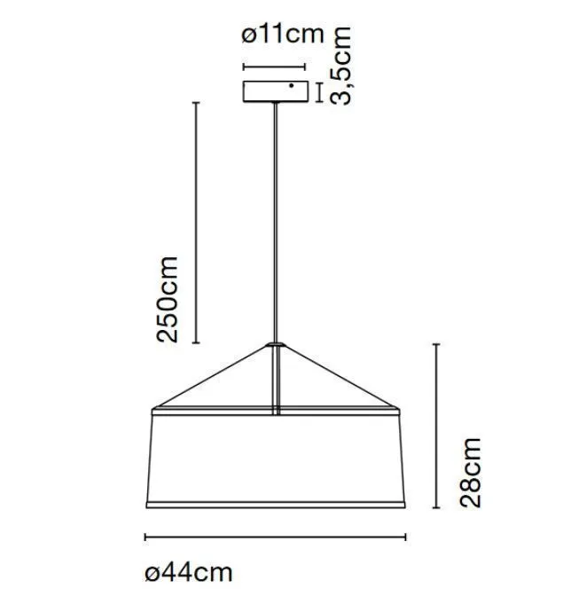 A715-001-48 ZENC sky blue/// подвесной E27 1х12  х   