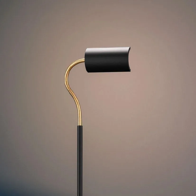 UFUB U. BLACK/BLACK/GOLD// напольный LED 1х17  х   