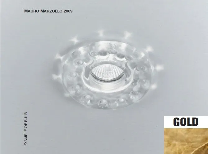 XV2002-GU10 INCASSI grey/gold// встраиваемый GU10 1х50  х   
