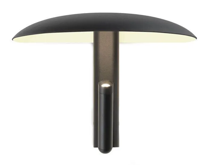 A716-001-39-27K KONOHA BLACK/BLACK// настенный LED 1х2,1  х   