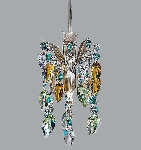 NO 106  silver/crystal swarovski// подвесной G9 1х25  х   