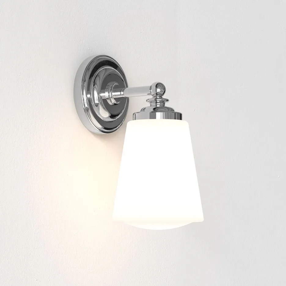 1106001 ANTON Polished Chrome/White// настенный E14 1х40  х   