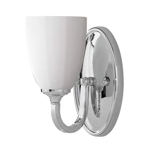 FE-PERRY1-BATH PERRY Polished Chrome/Opal// настенный G9 LED 1х3  х  FE-PERRY1-BATH